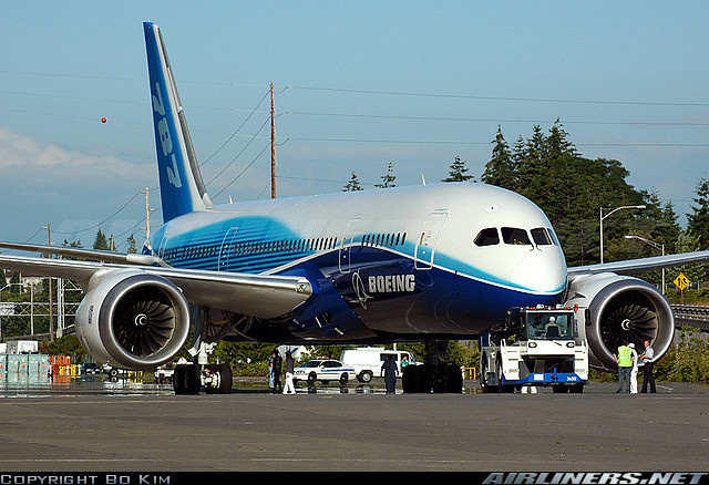 Najnovší Boeing 787 musl