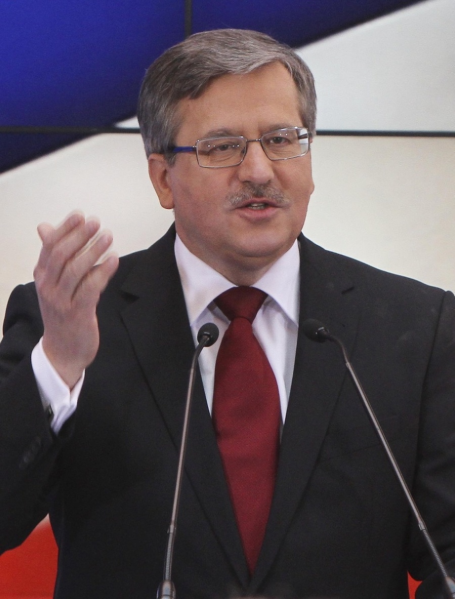 Bronislaw Komorowski.