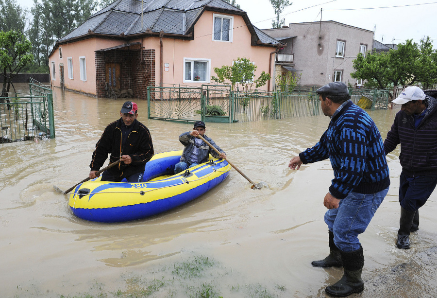 Vyliata voda zaplavila v