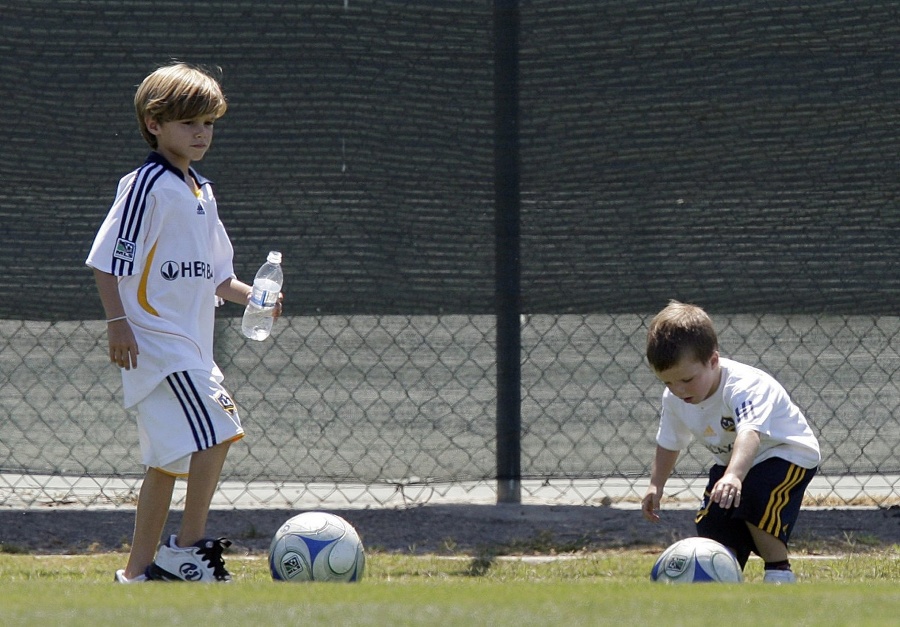 Synovia Davida Beckhama: Najmladší