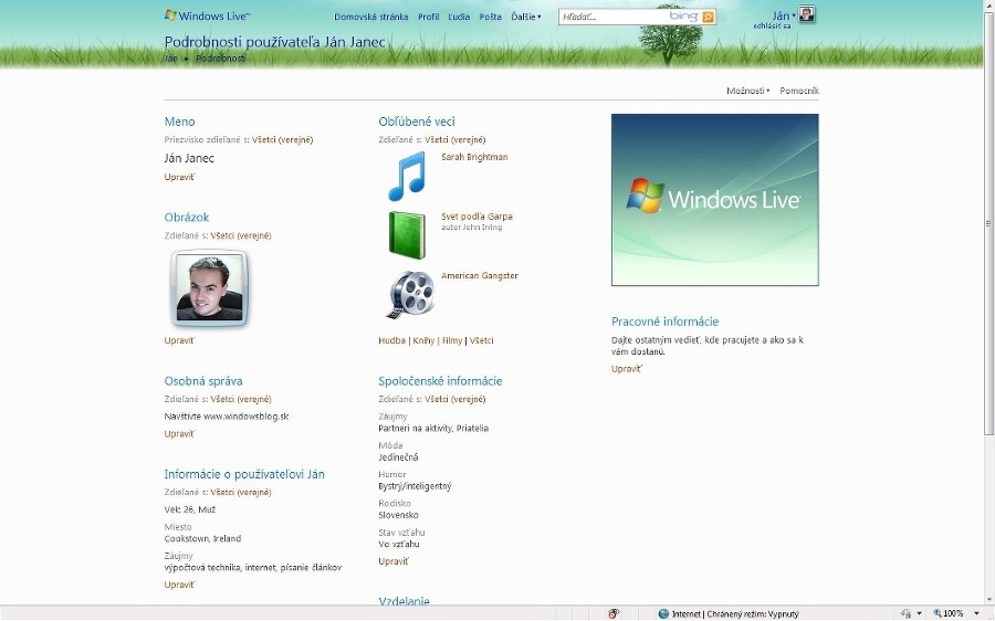 Windows Live Spaces