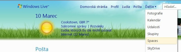 Windows Live Spaces