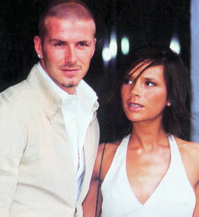 David Beckham a Victoria