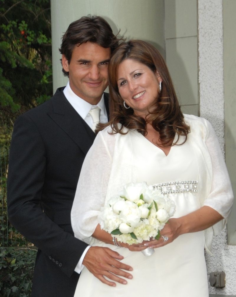 Manželia Federerovci pár minút