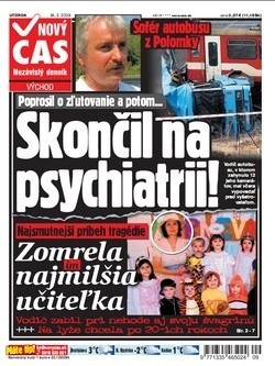 Titulka Nový čas 24.02.2009