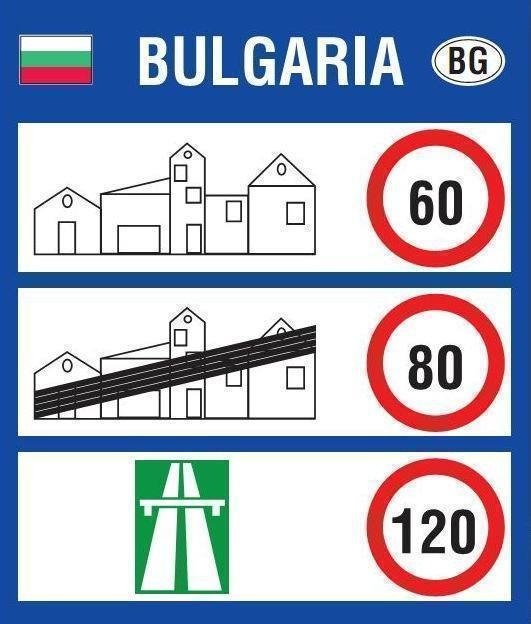 Cestné predpisy v Bulharsku