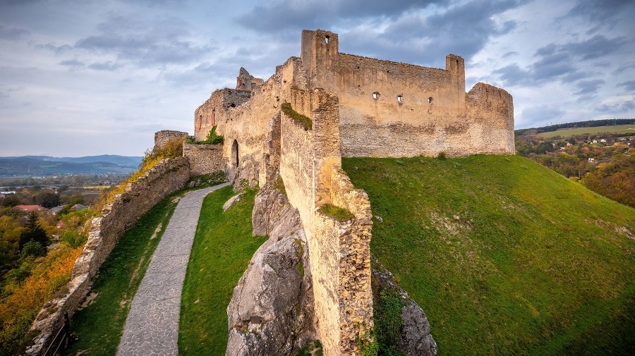 Medieval castle Beckov in