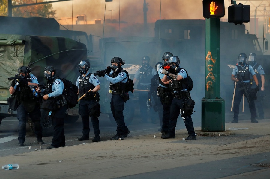 Protesty v Minneapolise