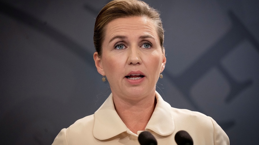 Dánska premiérka Mette Frederiksenová