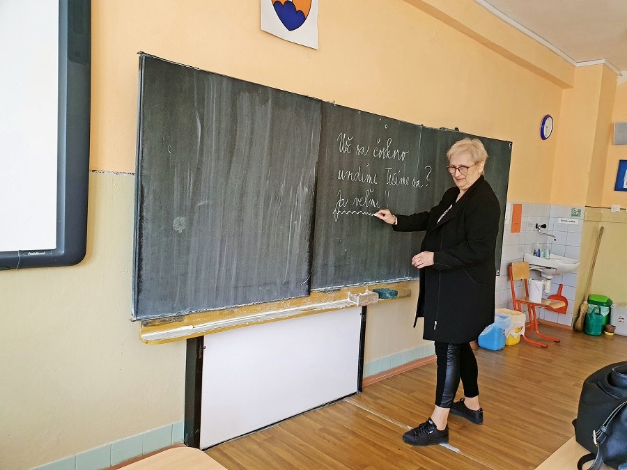 Soňa Pinzíková (64) učí