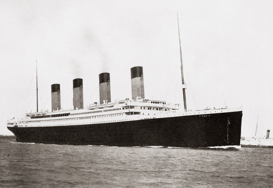 1912 - Skazu Titanicu