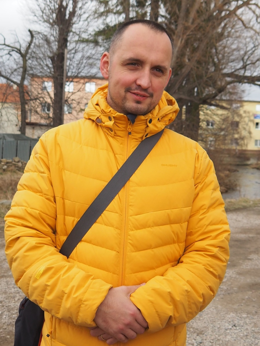 František Majerský (36), prezident komory zdravotníckych záchranárov.