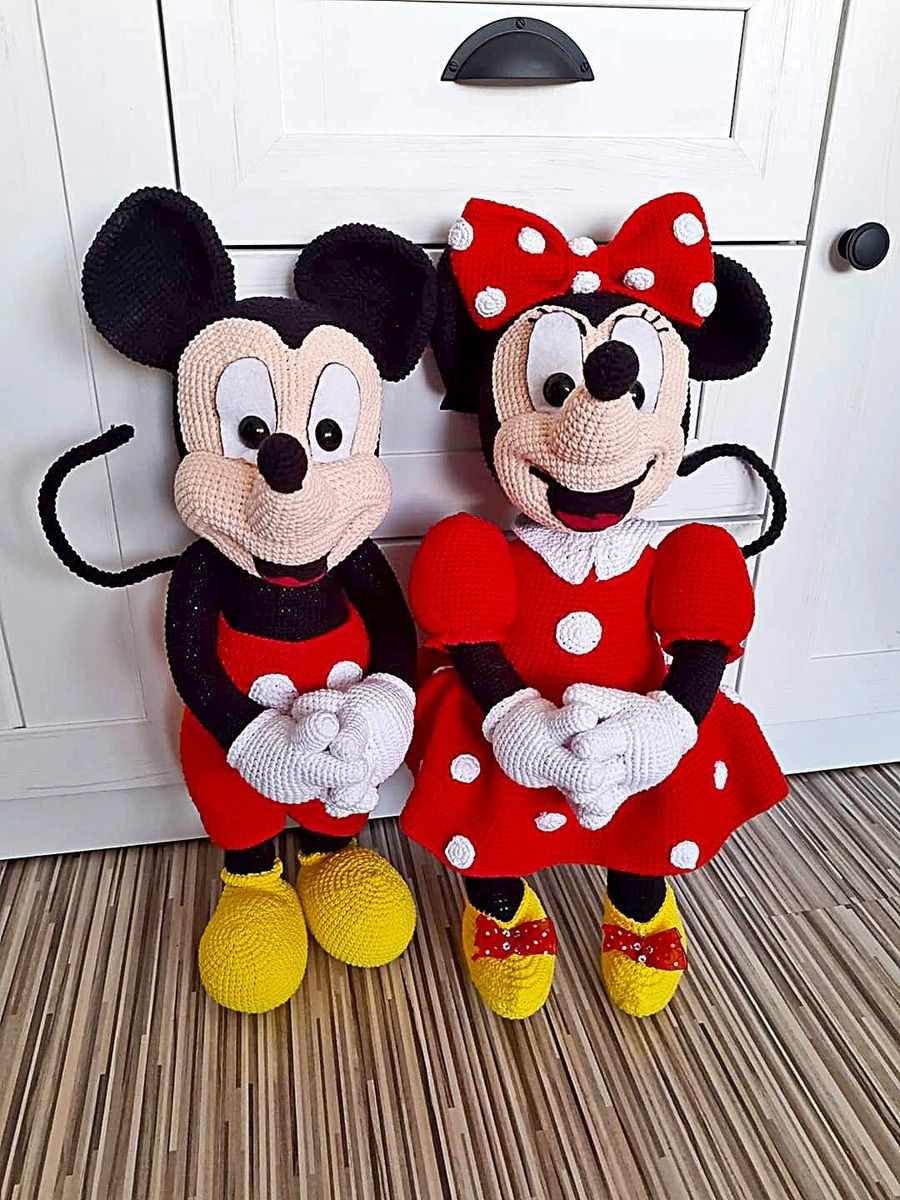 Myšiaci Mickey a Minnie.
