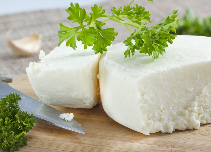 Cotija cheese with cilantro