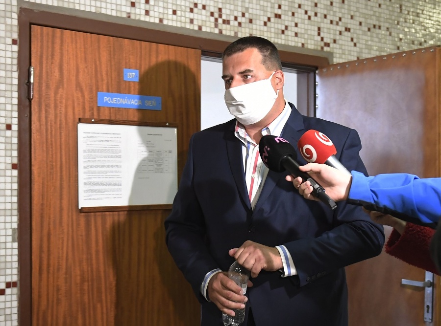 Branislav Paška na košickom súde.