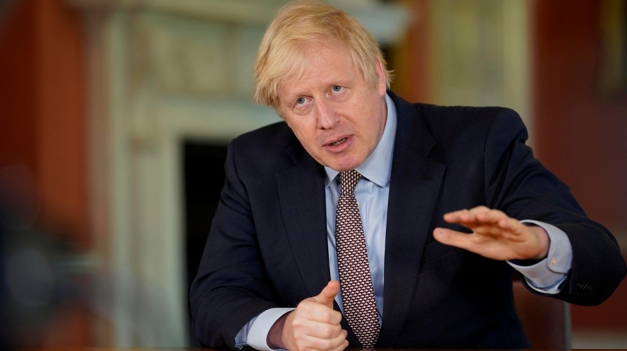 Britský premiér Boris Johnson.