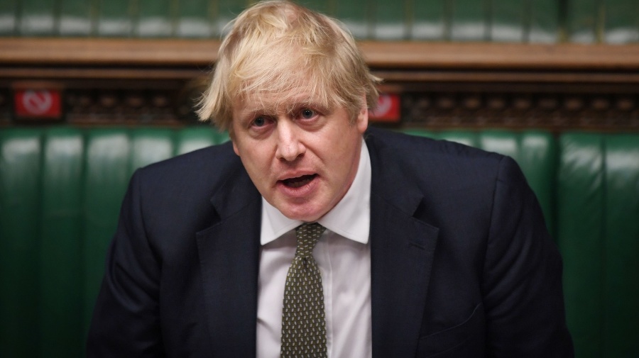 Britský premiér Boris Johnson