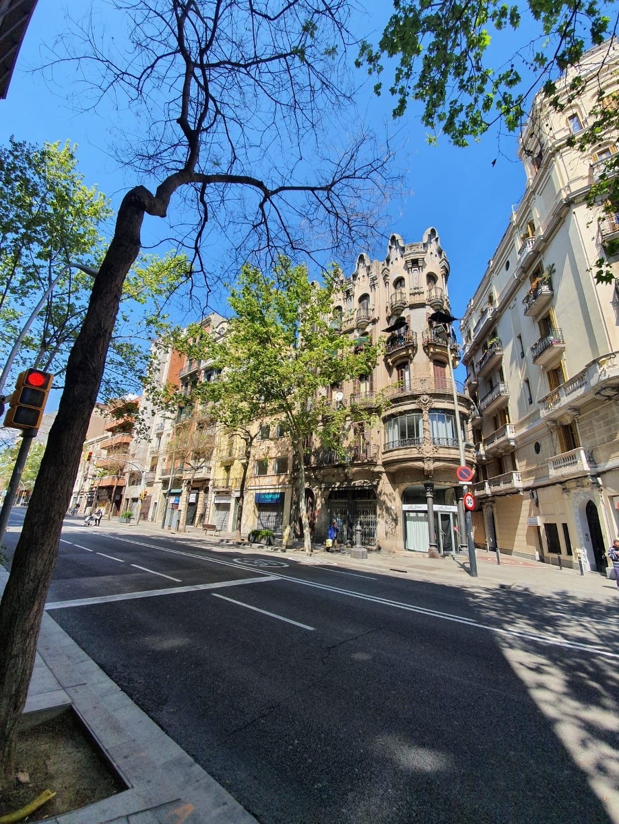 Barcelona ako mesto duchov.