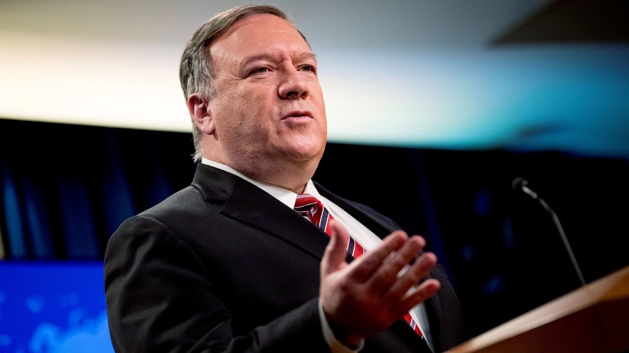 Americký minister zahraničných vecí Mike Pompeo.