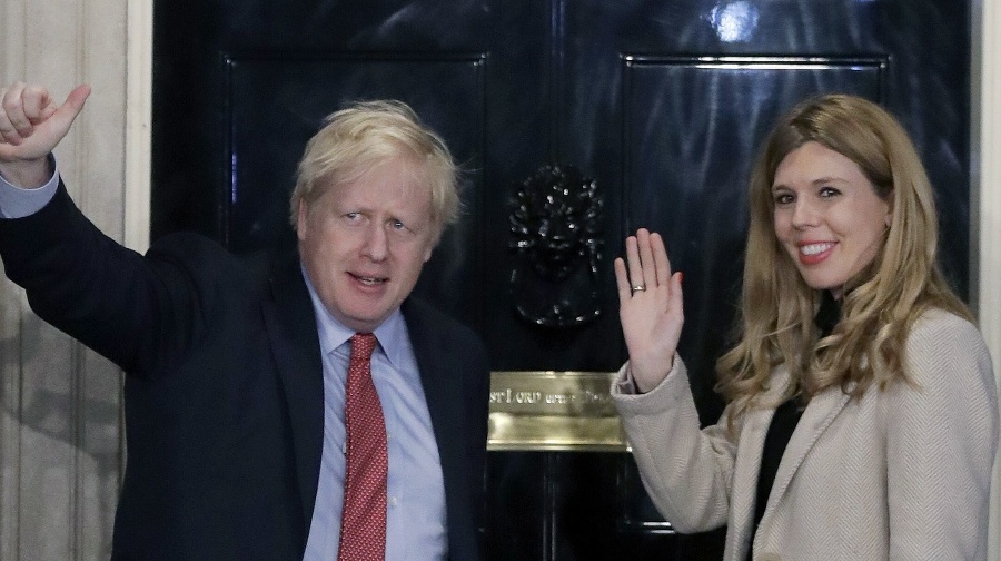 Britský premiér Boris Johnson