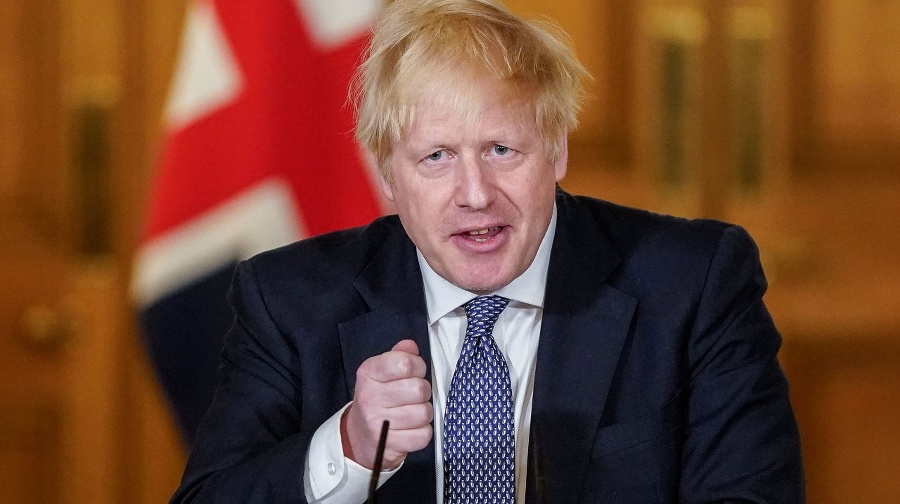 Britský premiér Boris Johnson