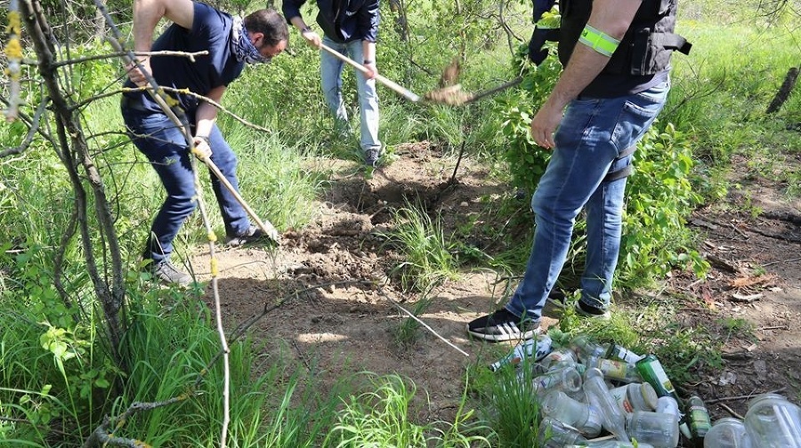 Telo nebohej bolo zakopané