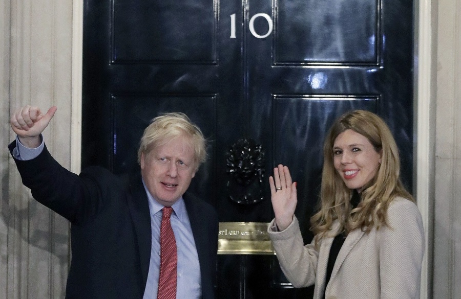 Britský premiér Boris Johnson