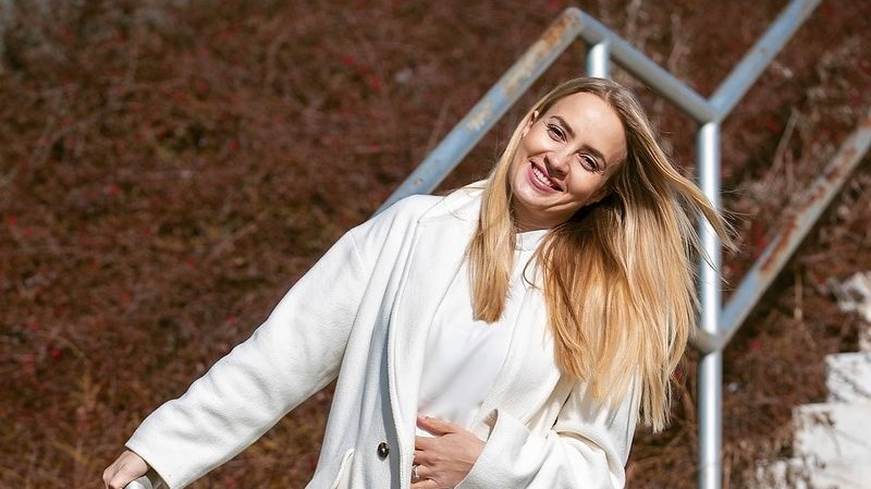 Pre ochranu bábätka išla práca bokom - Moderátorka Barbora Krajčírová