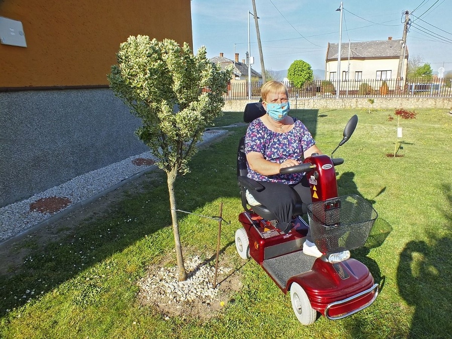 Invalidná dôchodkyňa Helena Huďová