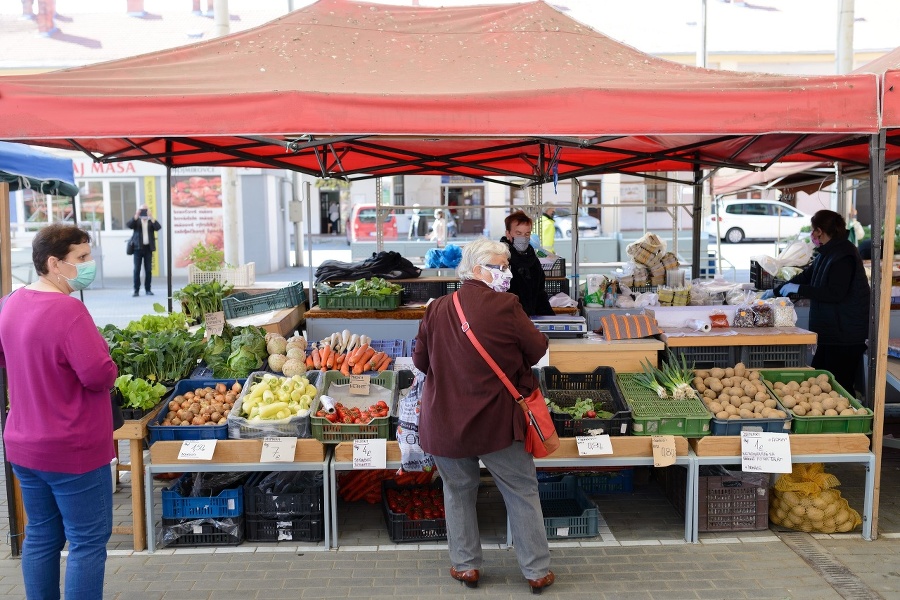 Otvorenie mestskej tržnice v