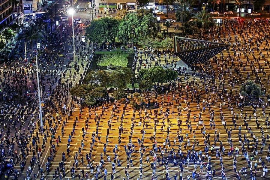 Disciplinovaný protest - Izraelčania