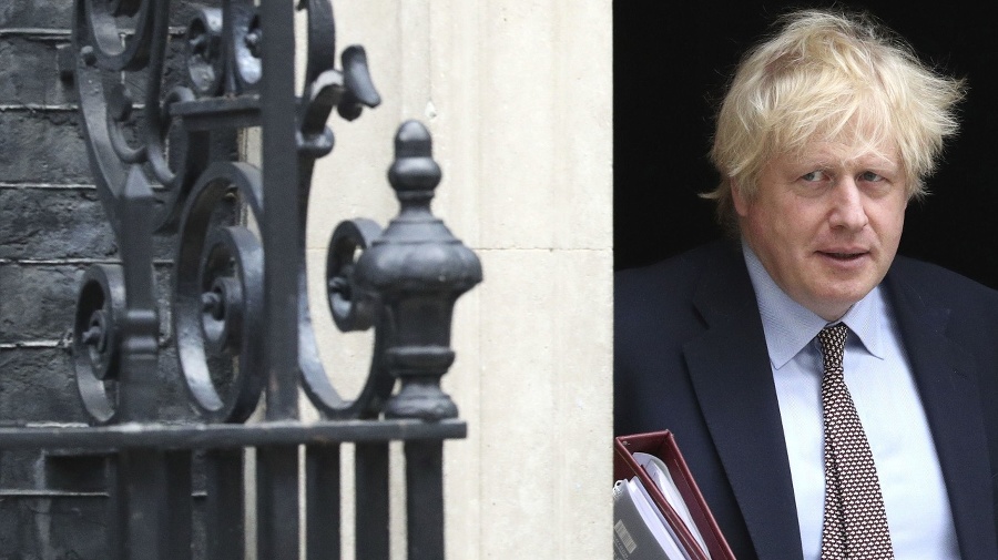 Britský premiér Boris Johnson.