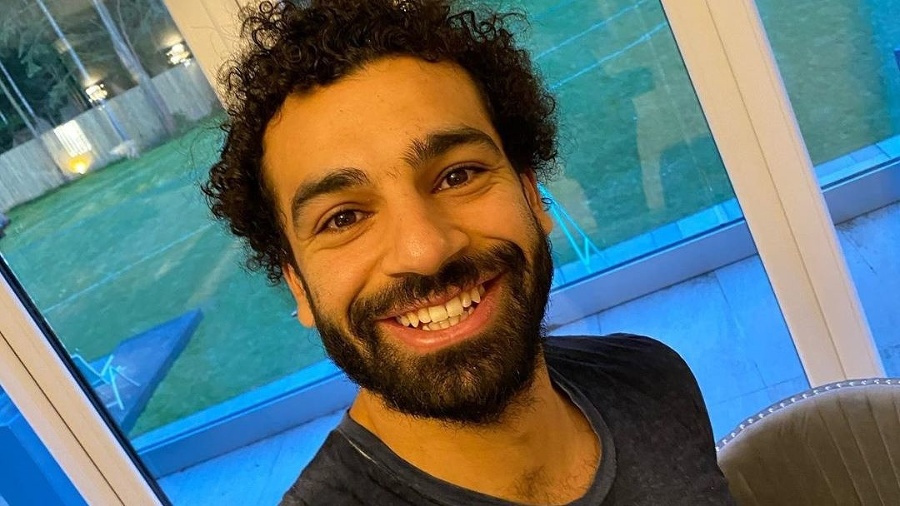 Egyptský futbalista Mohamed Salah.