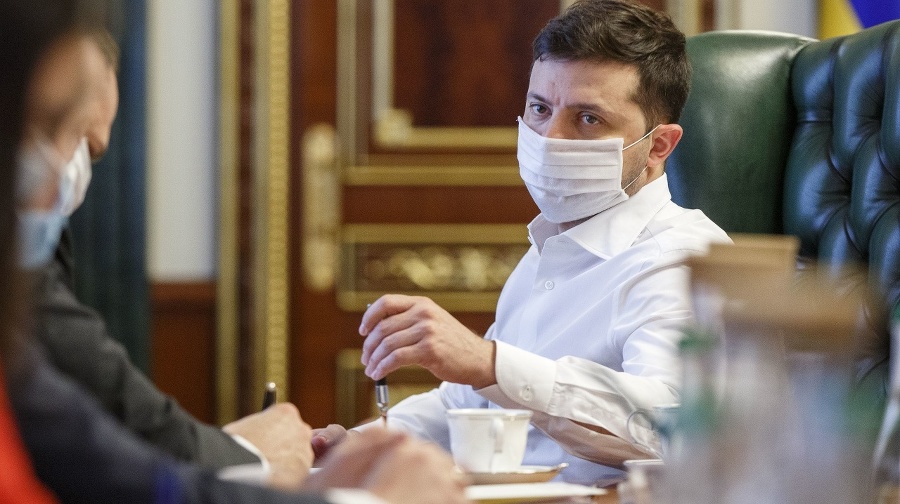 Ukrajinský prezident Volodymyr Zelenskyj