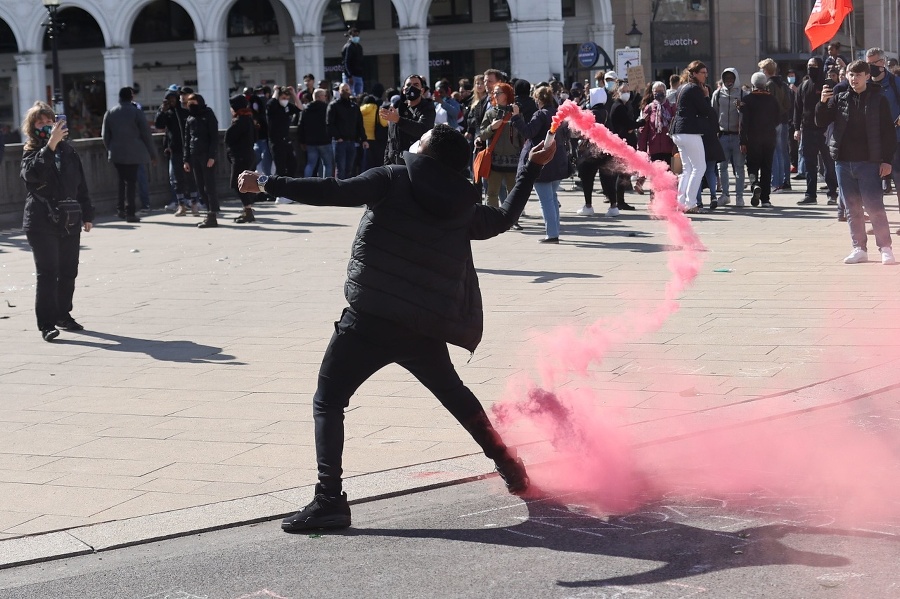 Demonštrácia proti policajnej brutalite