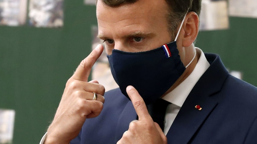 Francúzsky prezident Emmanuel Macron.