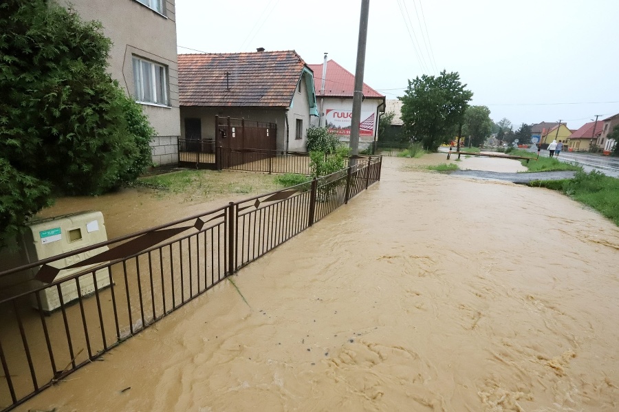 Povodňová situácia v obci