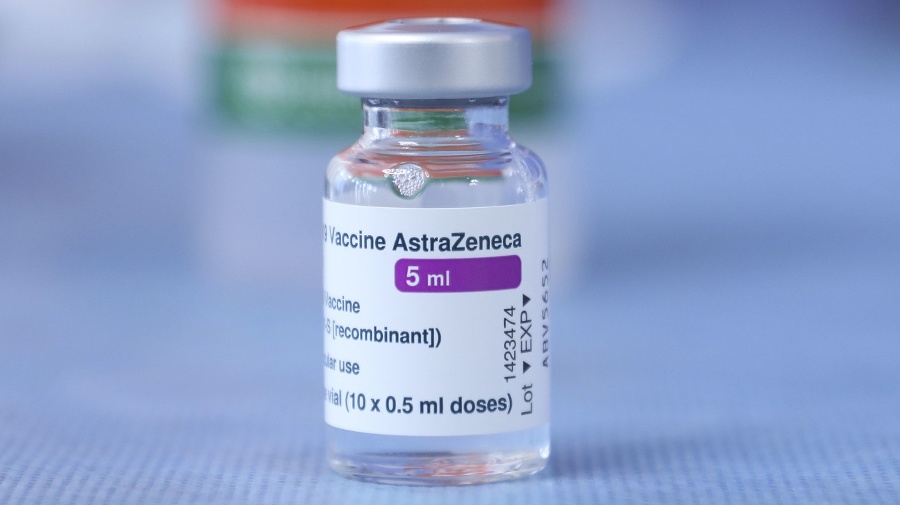 Ampulka vakcíny proti ochoreniu