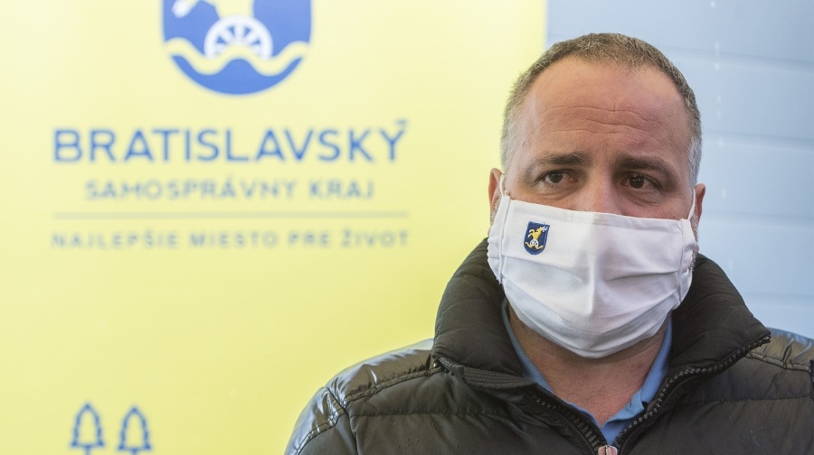 Predseda Bratislavského samosprávneho kraja (BSK) Juraj Droba