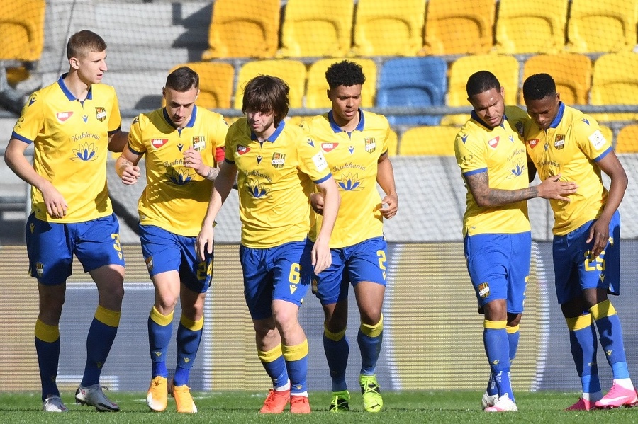 Futbalisti Dunajskej Stredy zvíťazili  na pôde FC ViOn Zlaté Moravce-Vráble 1:0. 