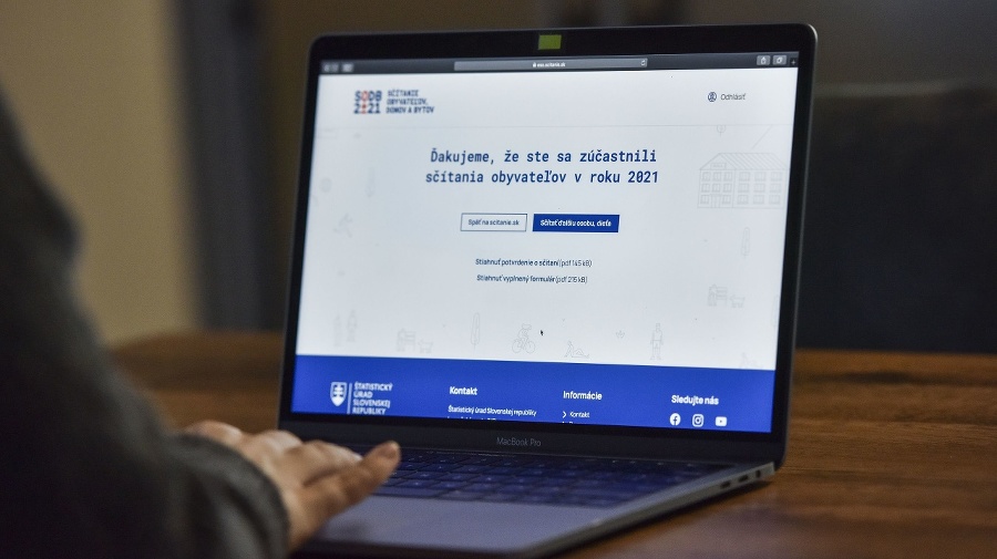 Elektronické sčítanie samovyplnením formulára skončilo 31. marca. 