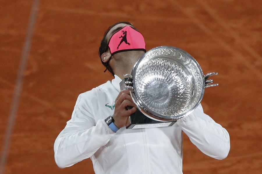 Rafael Nadal s víťaznou