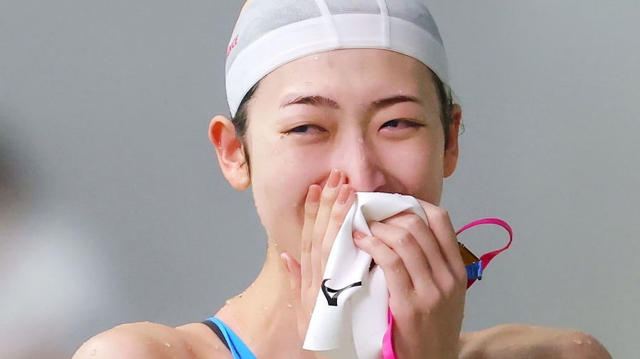 Japonská plavkyňa Rikako Ikeeová