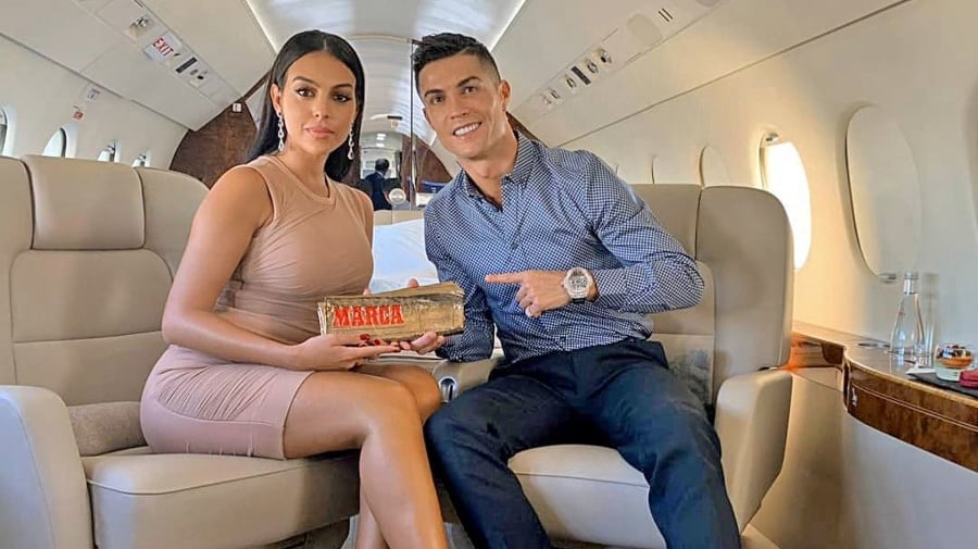 LUXUS: Ronaldo s priateľkou