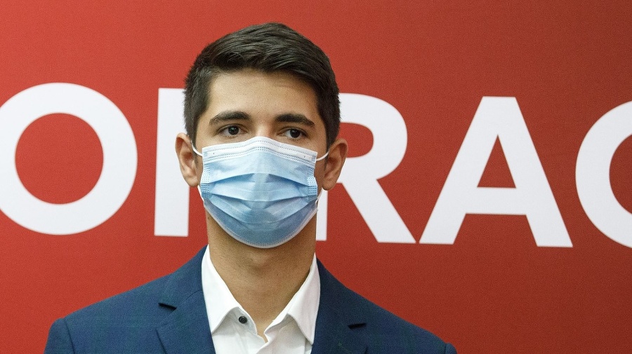 Podpredsedovia strany SMER-SD Ľuboš Blaha a Erik Kaliňák 