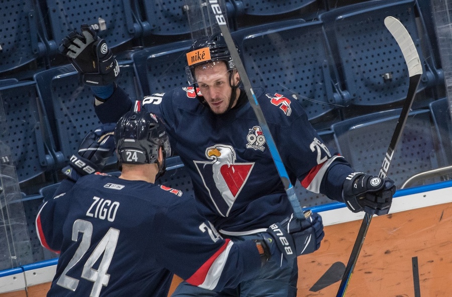 Hokejisti HC Slovan Bratislava