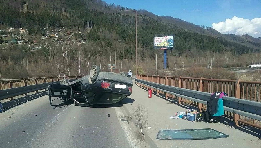 Havária v Žiline.