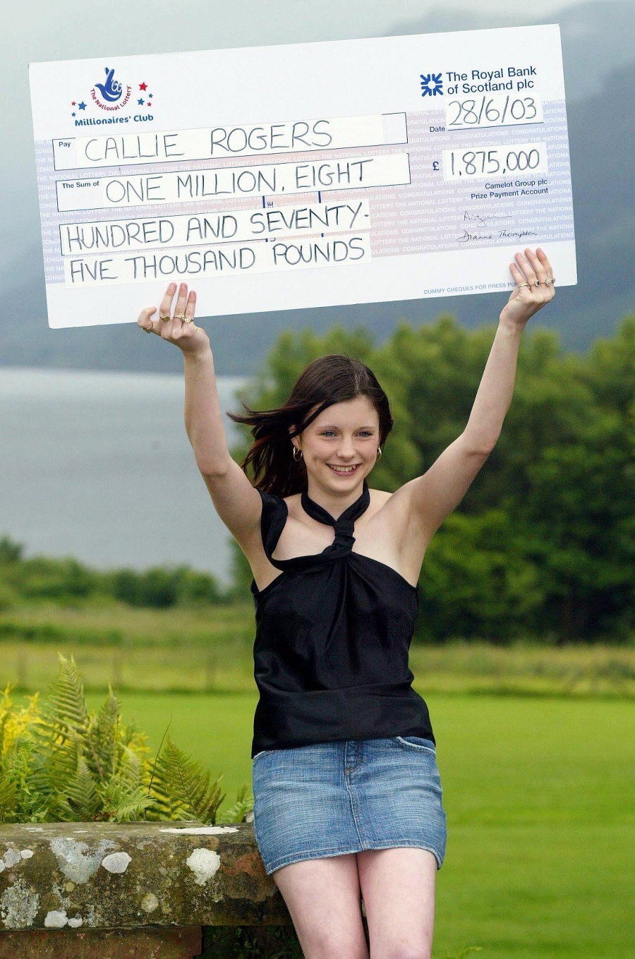 Najmladšia britská výherkyňa lotérie