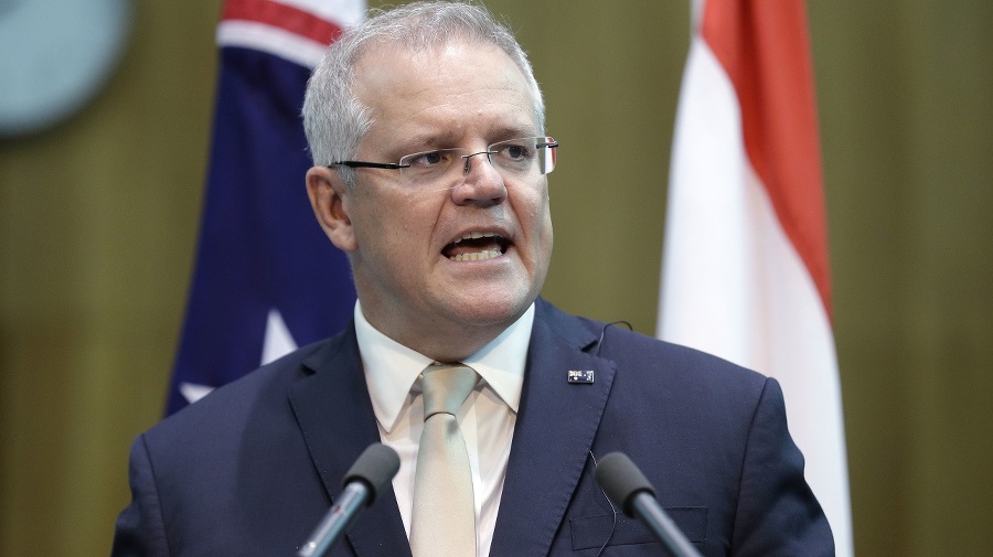 Premiér Scott Morrison