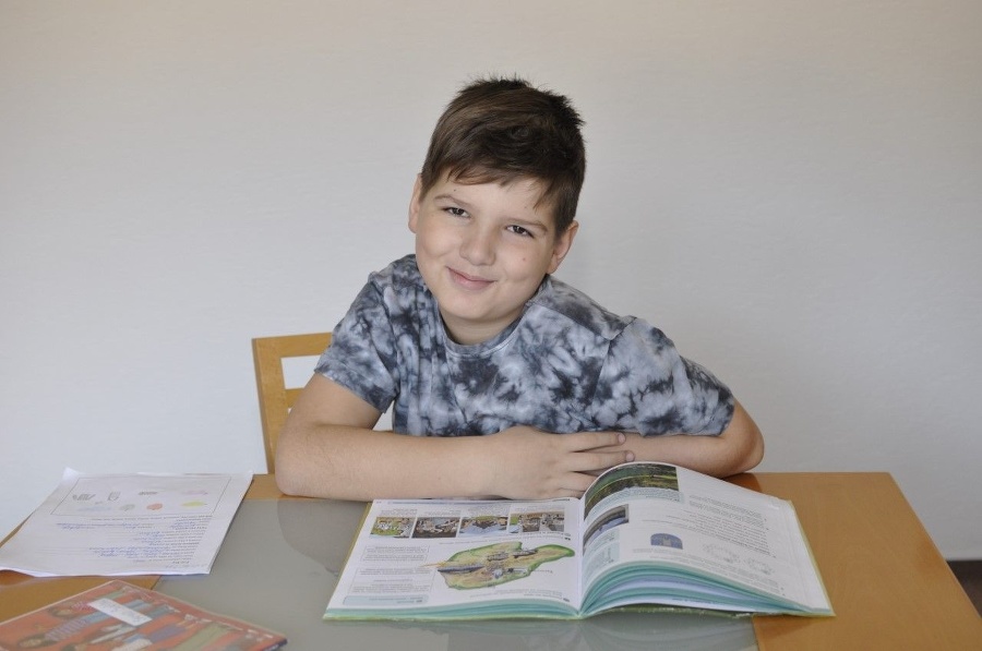 Samuel (9), ZŠ Pavla